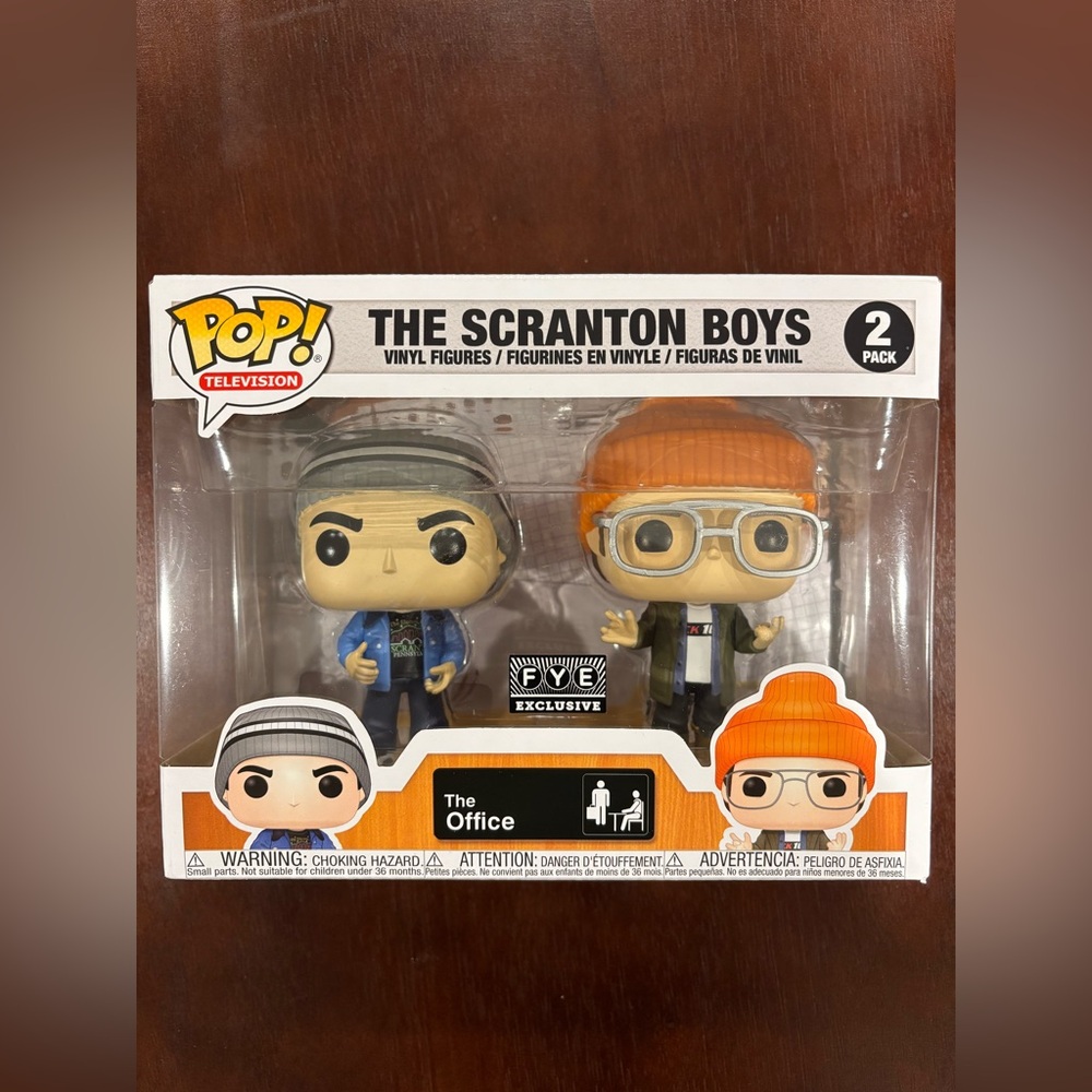 FUNKO POP THE OFFICE “THE SCRANTON BOYS” 2 PACK NEW IN BOX